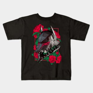 Floral x Berserker Helmet Red Version (Alternate) Kids T-Shirt